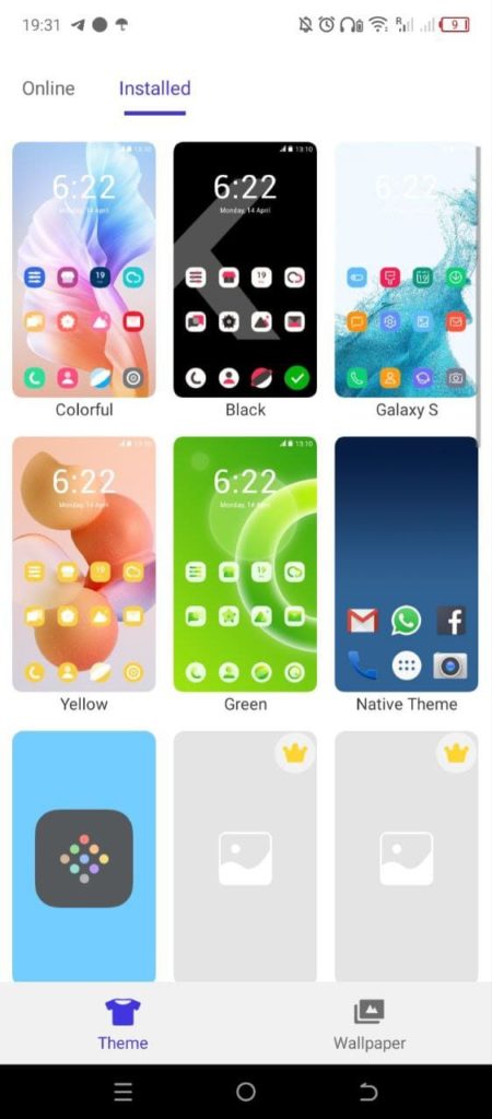 Color Launcher Андроид выбор иконок